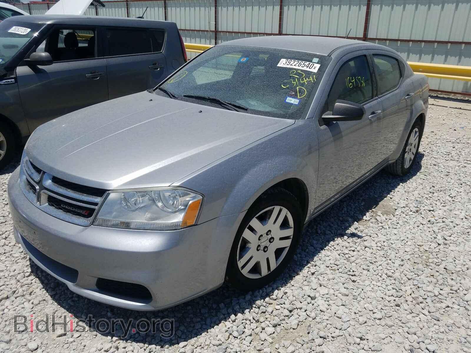 2013 DODGE AVENGER - VIN: 1C3CDZAB1DN631441 - Photo 2