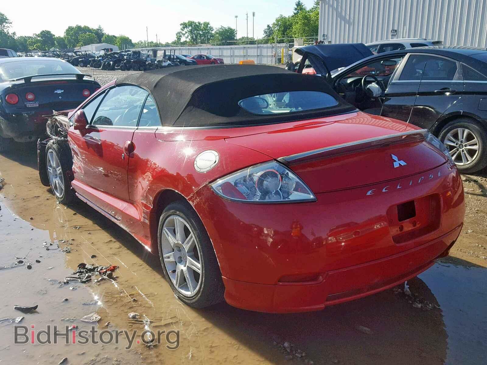 2007 MITSUBISHI ECLIPSE - VIN: 4A3AL35T87E009958 - Фото 3
