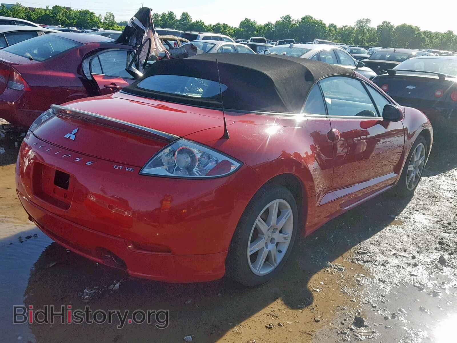 2007 MITSUBISHI ECLIPSE - VIN: 4A3AL35T87E009958 - Фото 4