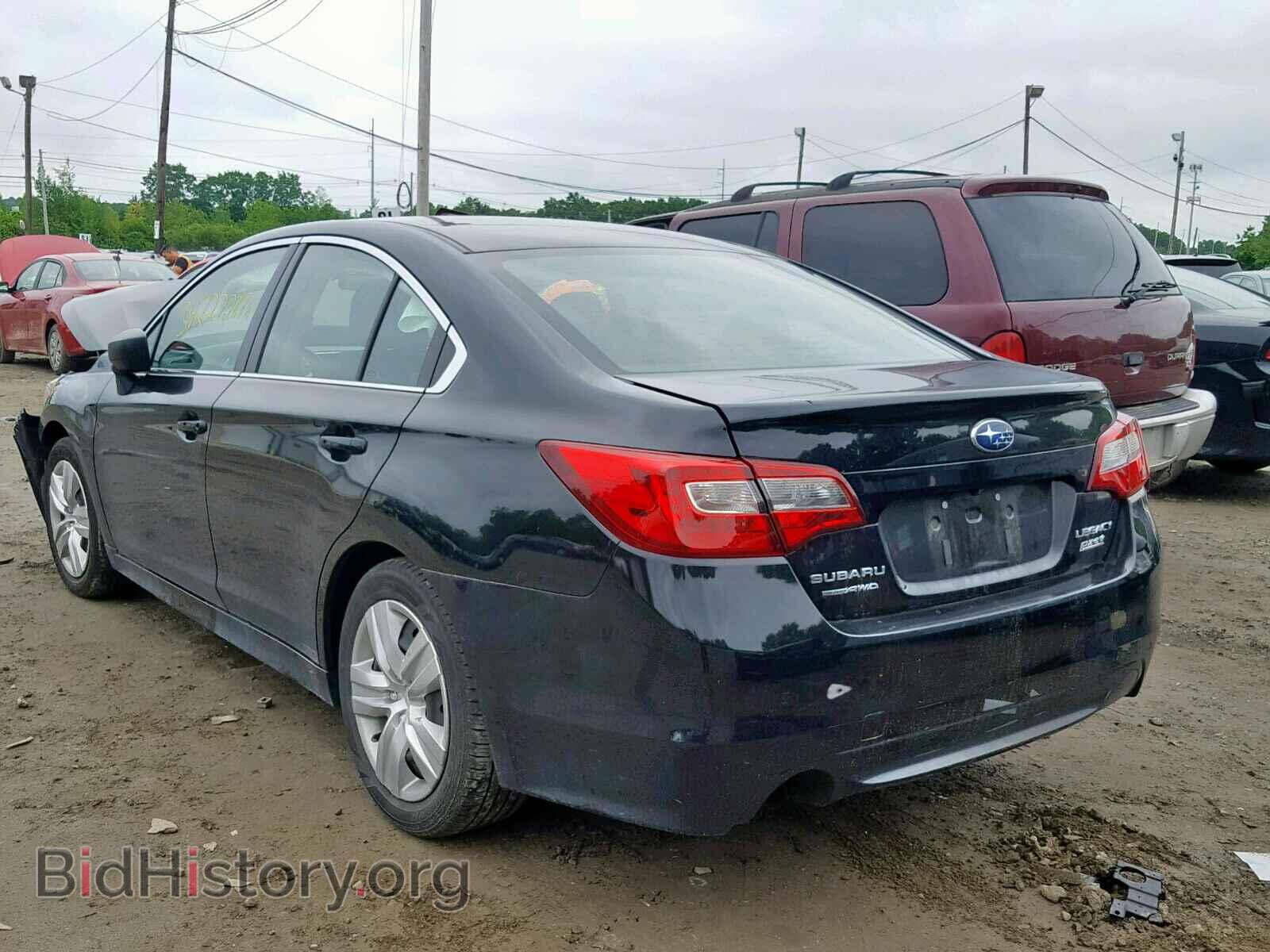 2015 SUBARU LEGACY - VIN: 4S3BNAA60F3041285 - Фото 3