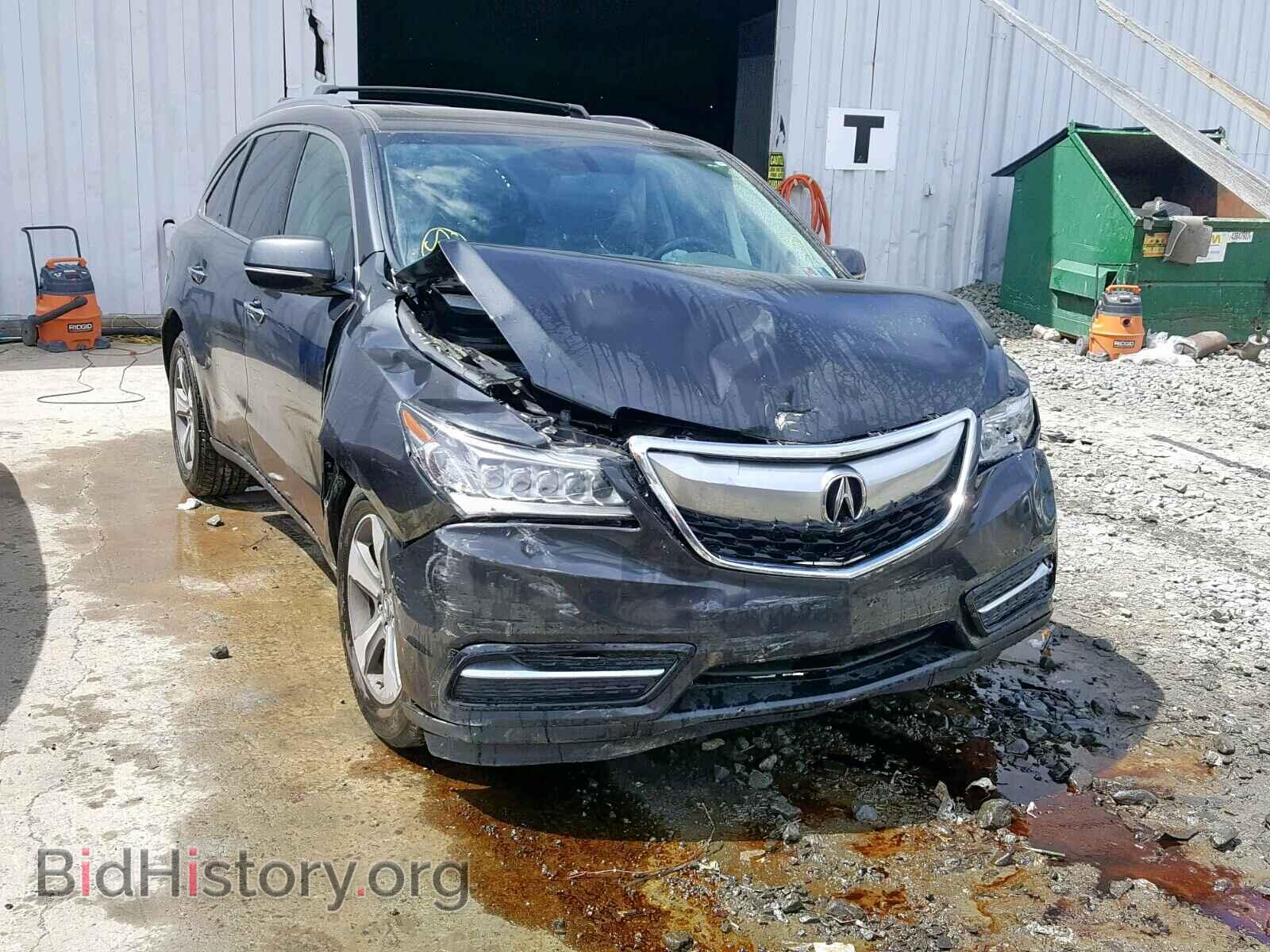 Фотография 5FRYD4H2XEB041506 - ACURA MDX 2014