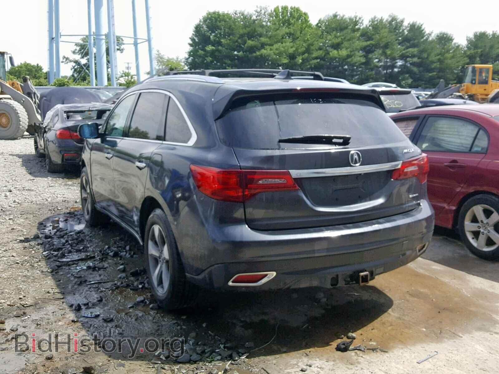 2014 ACURA MDX - VIN: 5FRYD4H2XEB041506 - Фото 3