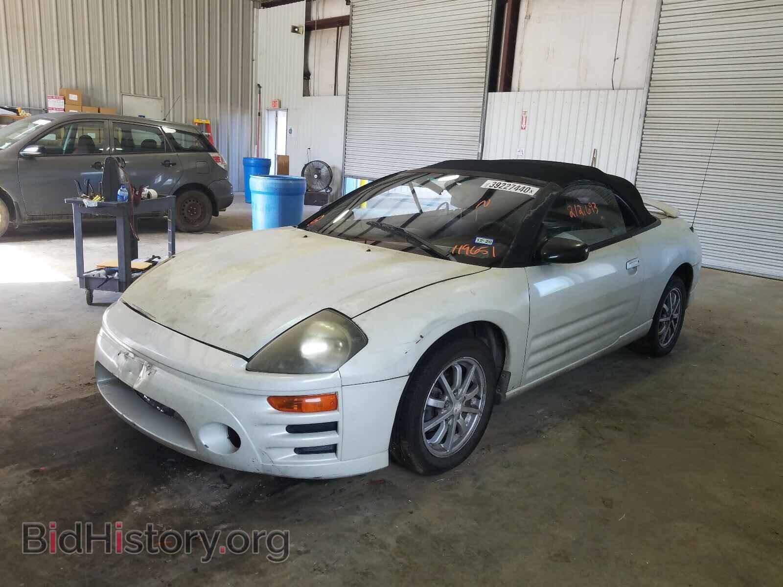 2001 MITSUBISHI ECLIPSE - VIN: 4A3AE45G31E119651 - Photo 2