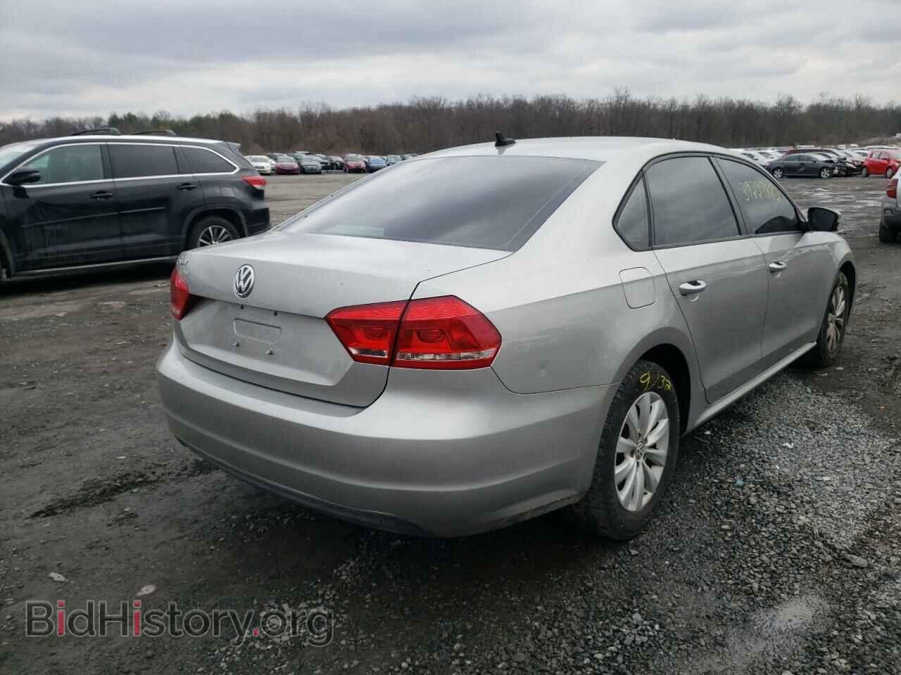 2014 VOLKSWAGEN PASSAT - VIN: 1VWAH7A38EC005805 - Фото 4