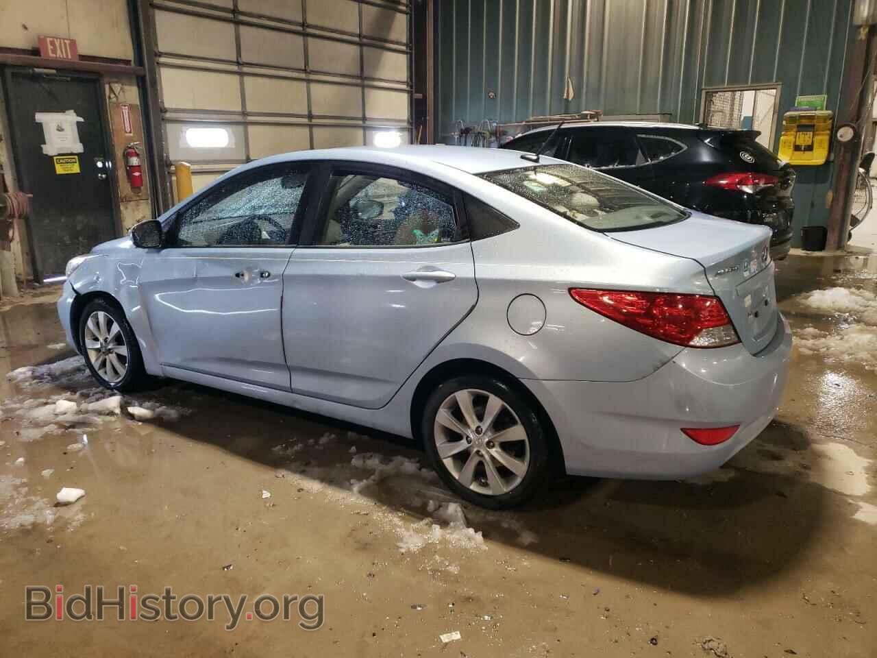 2012 HYUNDAI ACCENT - VIN: KMHCU4AE7CU196322 - Фото 2