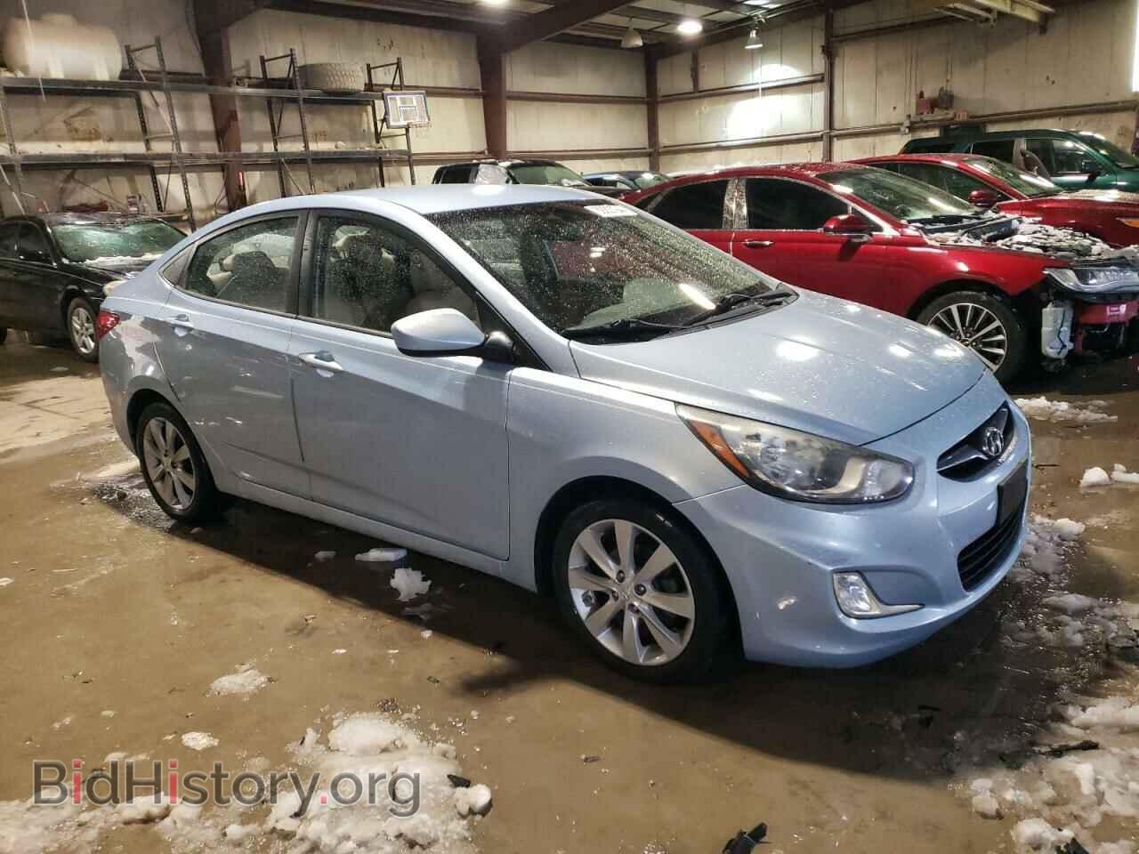 2012 HYUNDAI ACCENT - VIN: KMHCU4AE7CU196322 - Фото 4