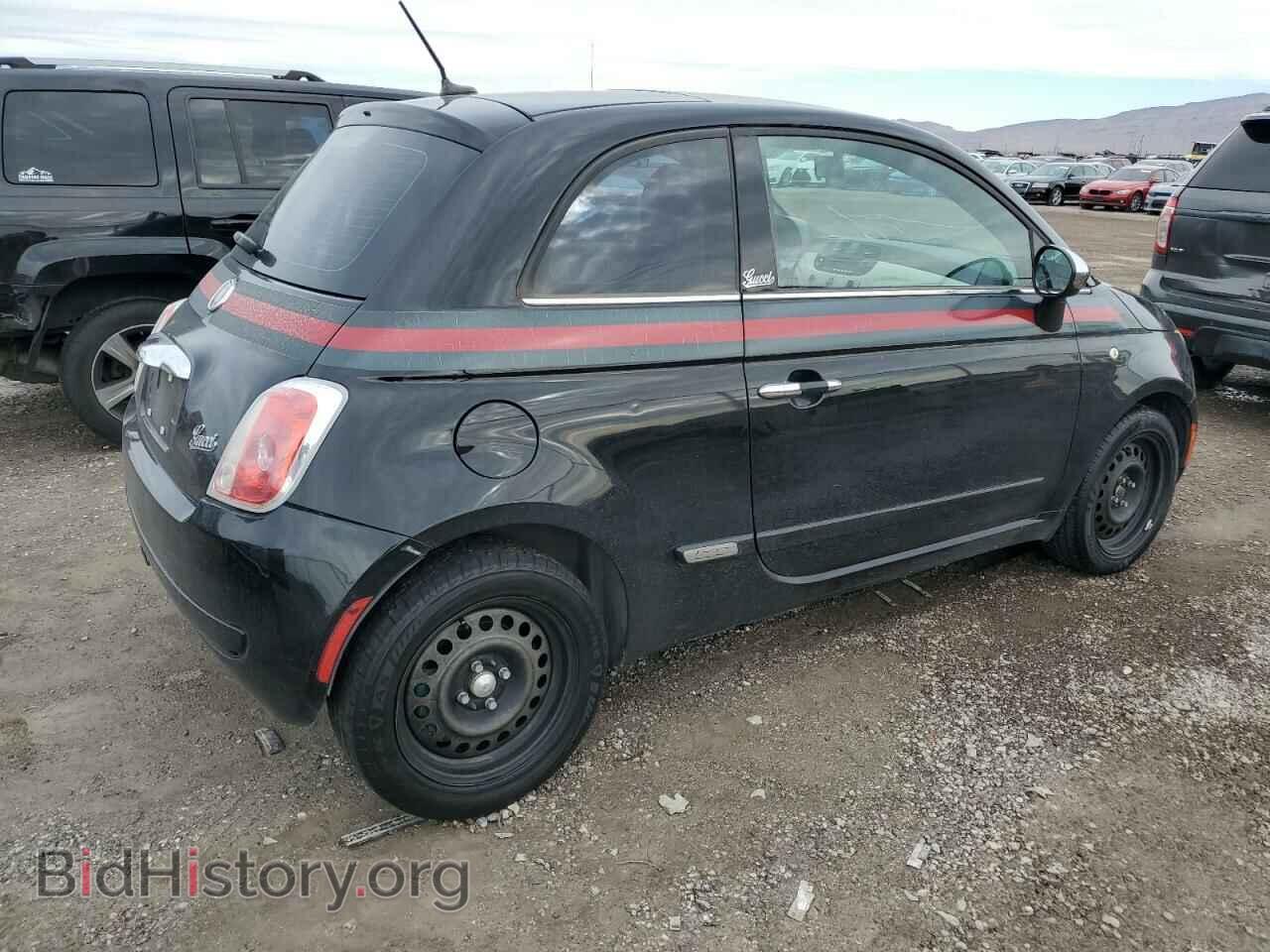 2012 FIAT 500 - VIN: 3C3CFFCR4CT302444 - Фото 3