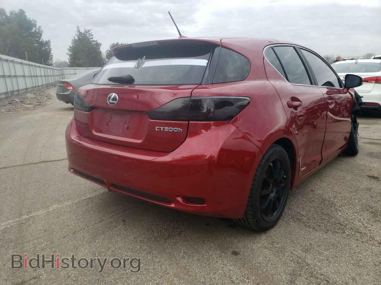 2013 LEXUS CT 200 - VIN: JTHKD5BH9D2128372 - Фото 4