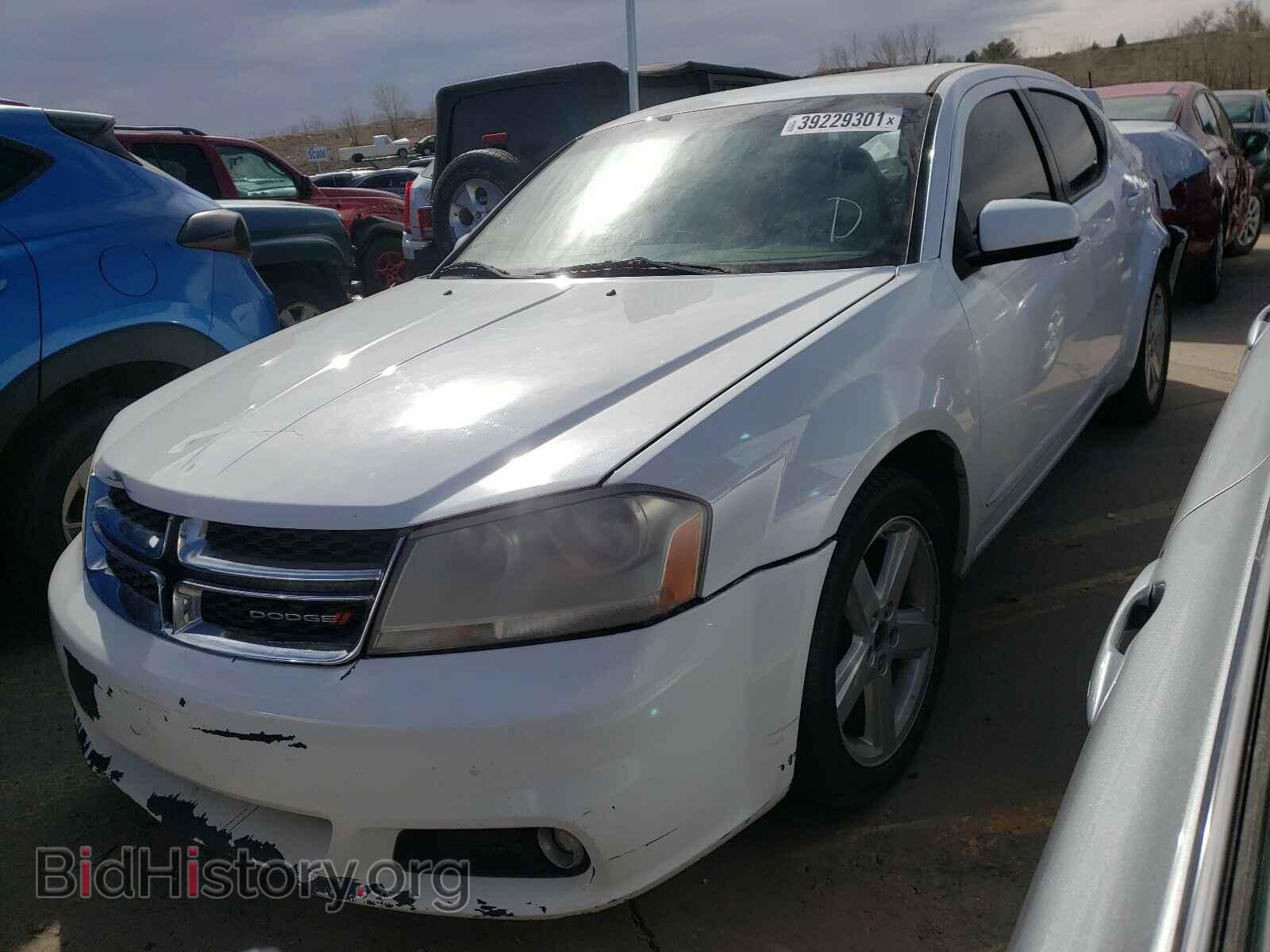 2013 DODGE AVENGER - VIN: 1C3CDZCB0DN740812 - Фото 2
