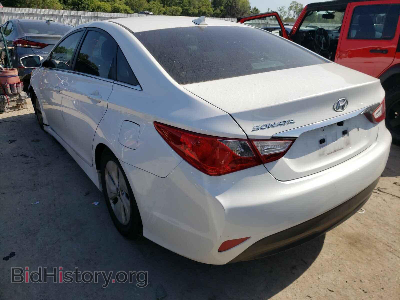 2014 HYUNDAI SONATA - VIN: 5NPEB4AC3EH818087 - Фото 3