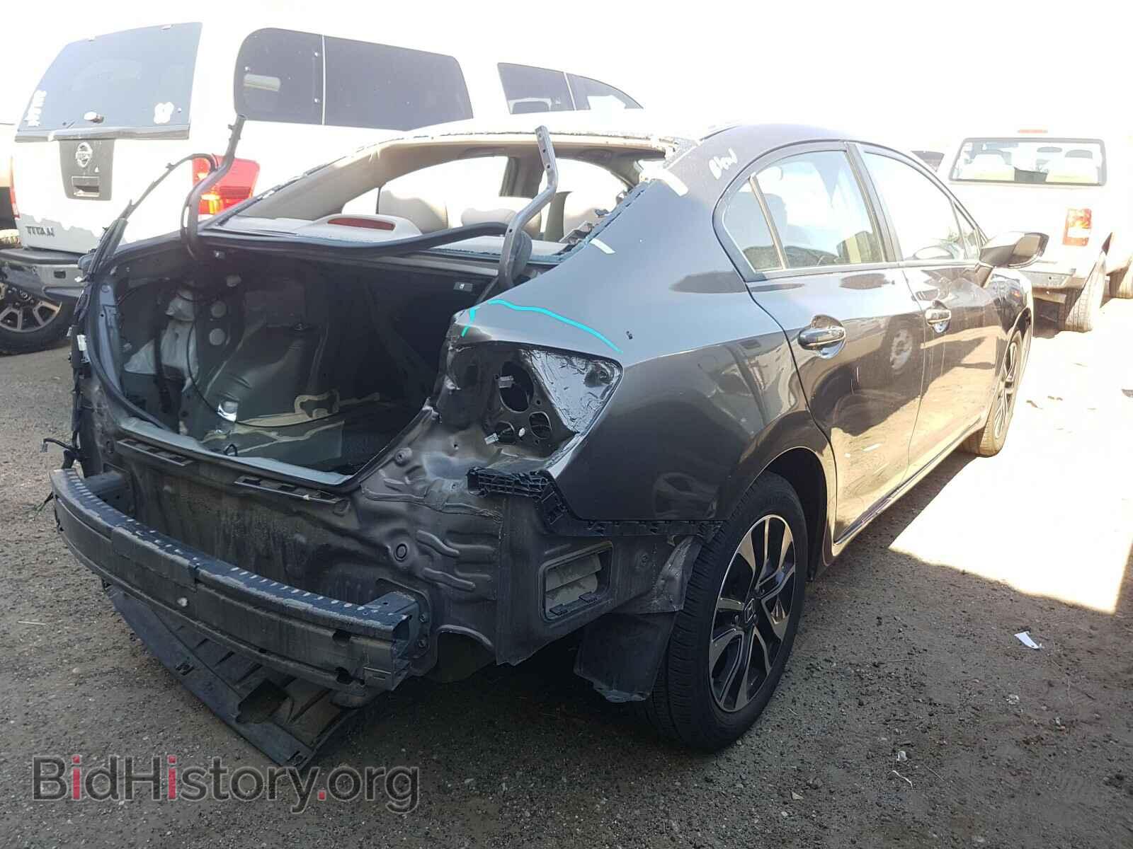 2013 HONDA CIVIC - VIN: 19XFB2F81DE029565 - Фото 4