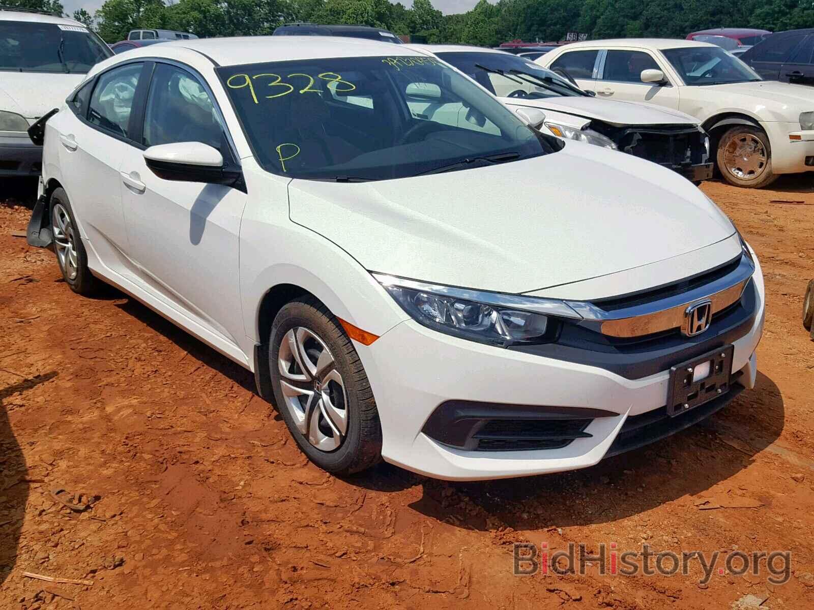 Фотография 19XFC2E53JE019328 - HONDA CIVIC LX 2018