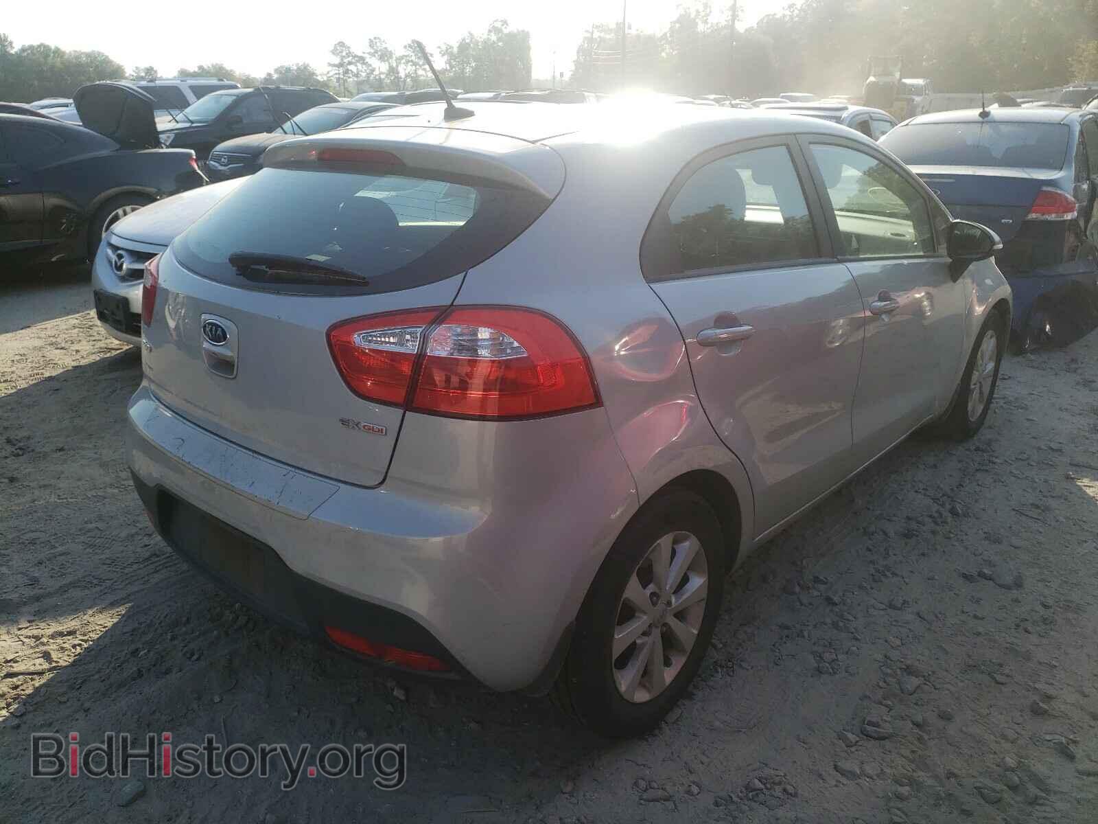 2013 KIA RIO - VIN: KNADN5A34D6114933 - Фото 4