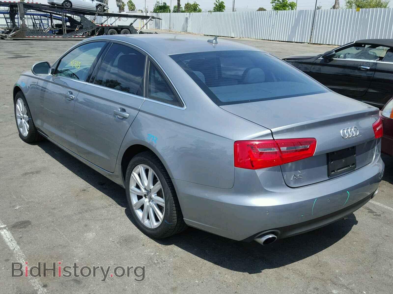 2014 AUDI A6 - VIN: WAUGFAFC1EN079044 - Фото 3