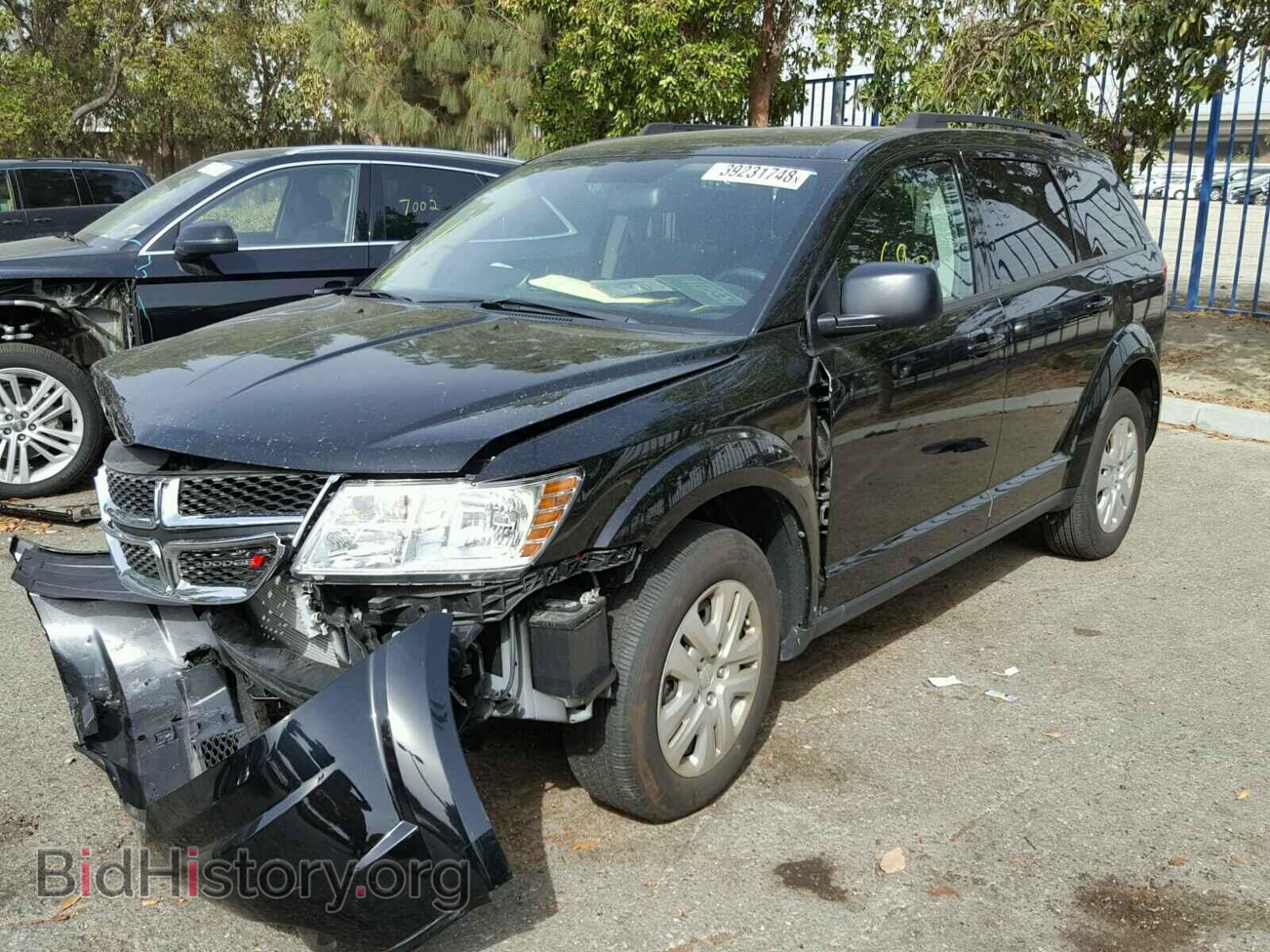 2017 DODGE JOURNEY - VIN: 3C4PDCAB7HT569043 - Фото 2