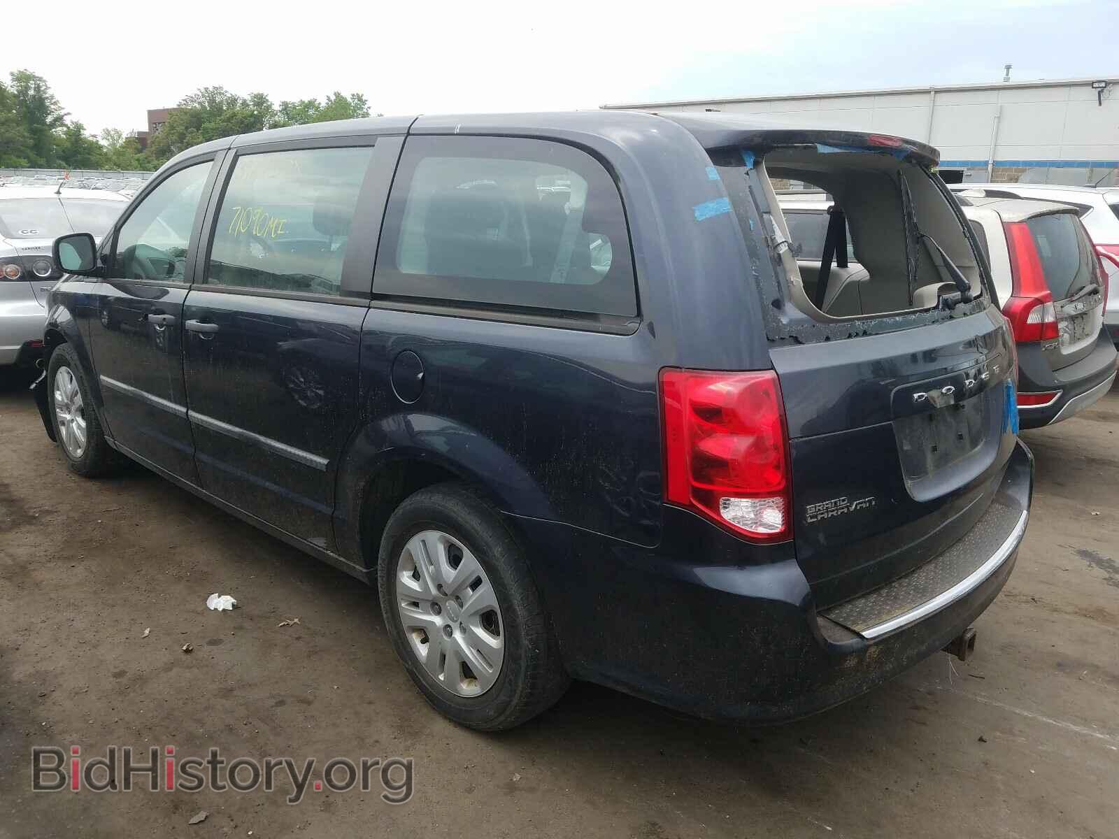 2014 DODGE CARAVAN - VIN: 2C4RDGBG8ER161661 - Фото 3