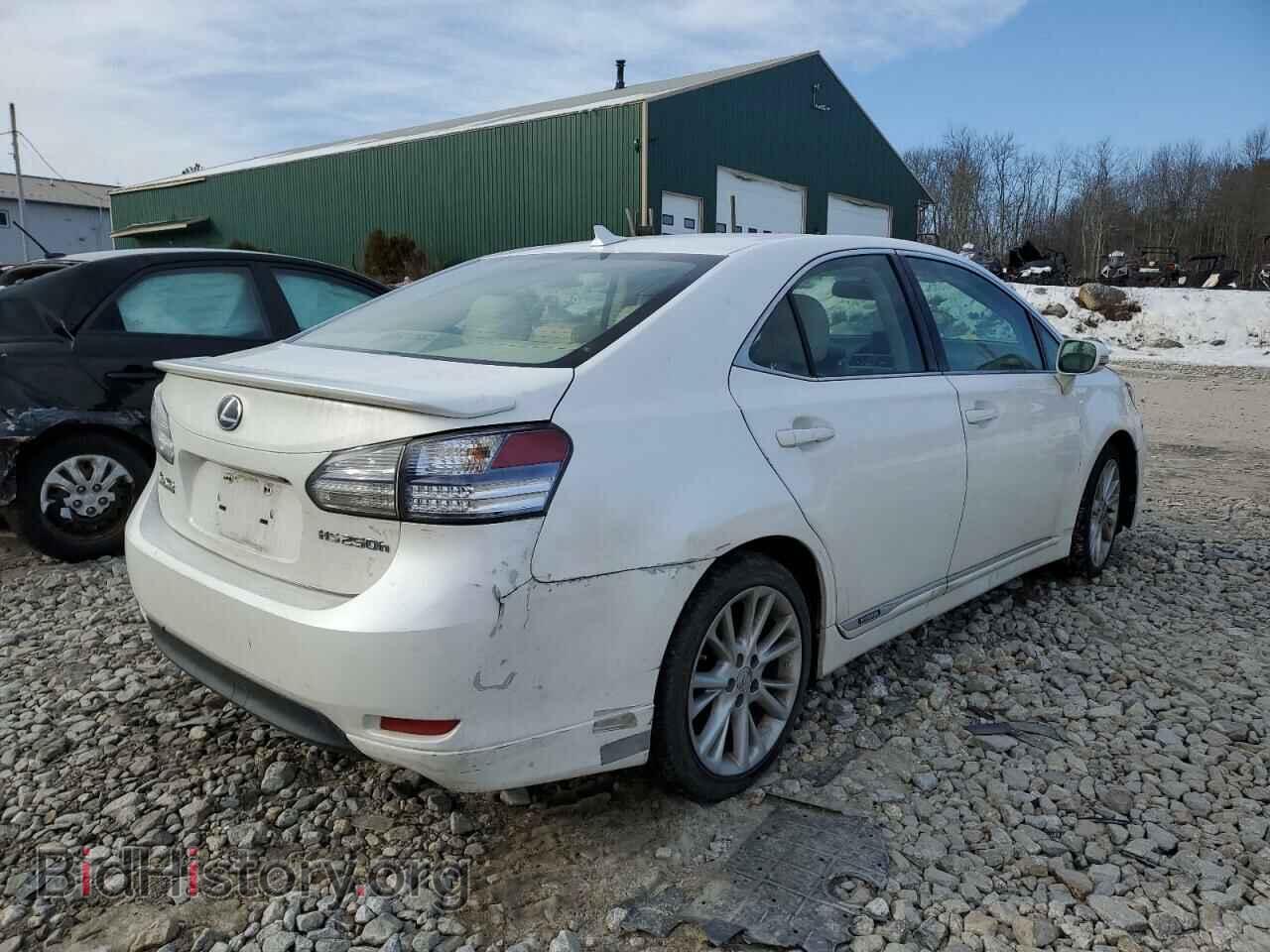 2010 LEXUS HS - VIN: JTHBB1BA2A2011679 - Фото 3