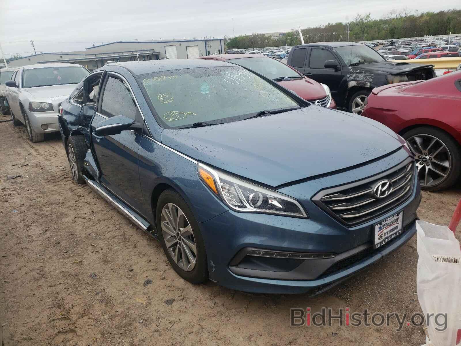 Фотография 5NPE34AF9FH045540 - HYUNDAI SONATA 2015