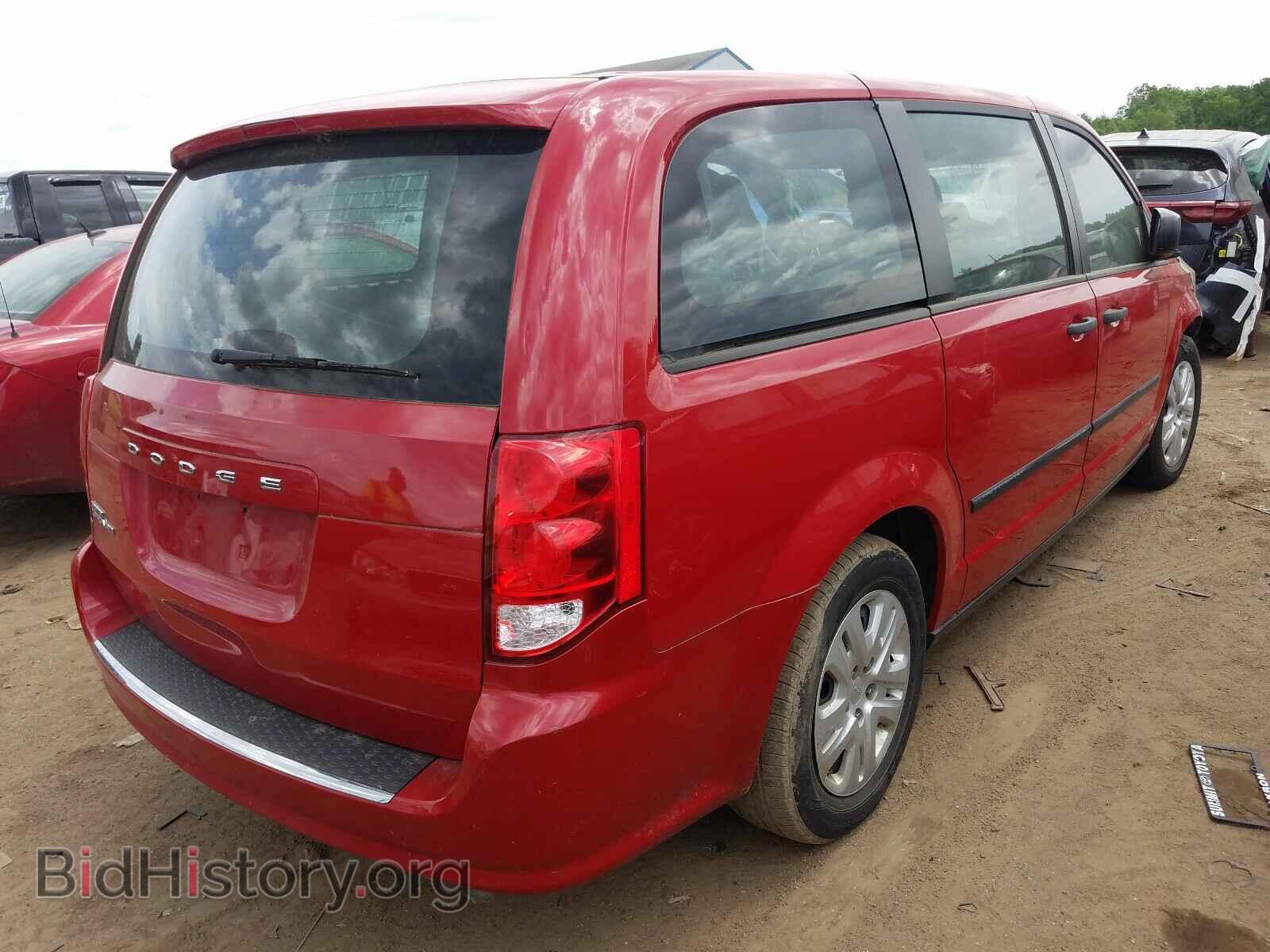 2015 DODGE CARAVAN - VIN: 2C4RDGBGXFR607374 - Фото 4