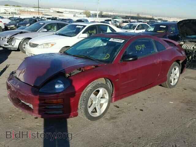 2000 MITSUBISHI ECLIPSE - VIN: 4A3AC54L8YE055563 - Фото 2