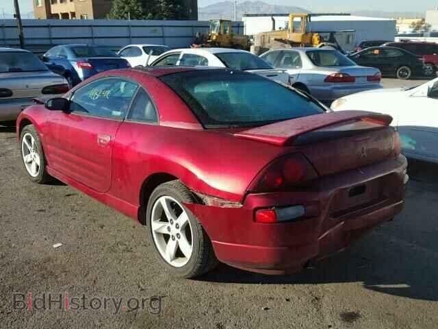 2000 MITSUBISHI ECLIPSE - VIN: 4A3AC54L8YE055563 - Фото 3