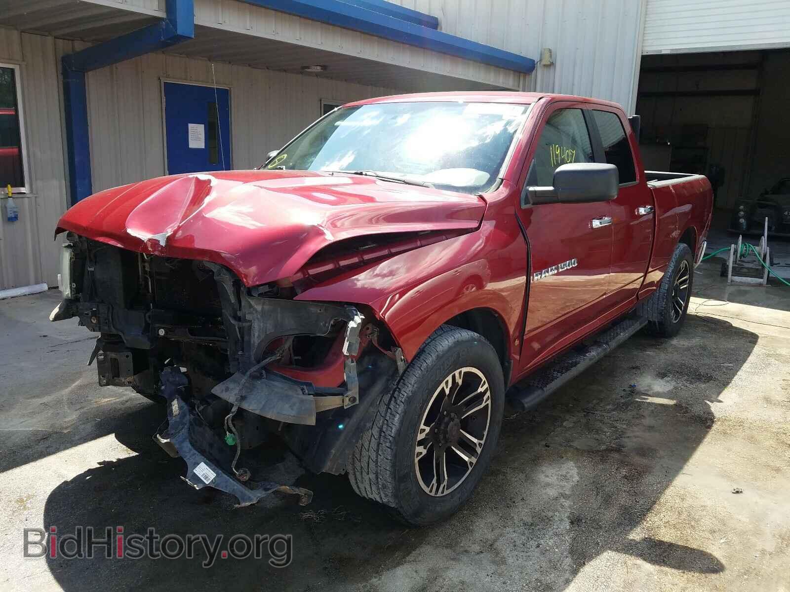 2012 DODGE RAM 1500 - VIN: 1C6RD7GPXCS139222 - Фото 2