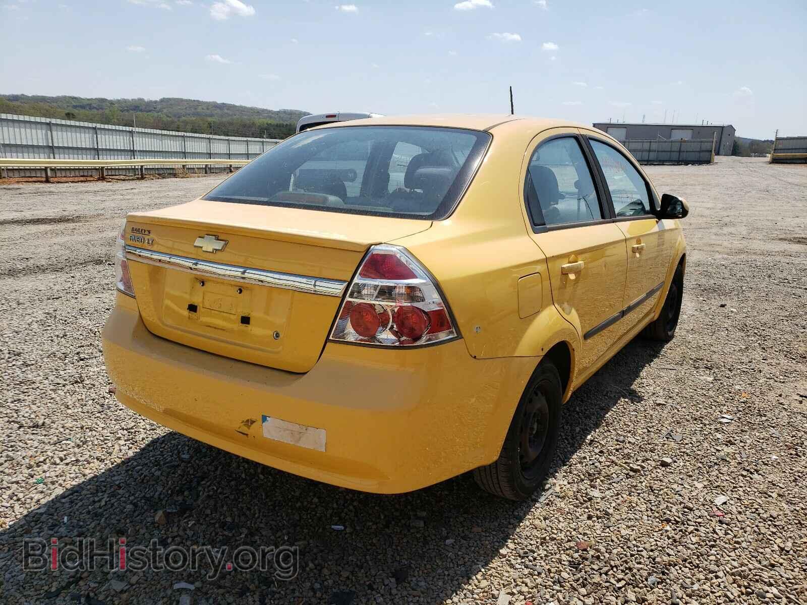 2010 CHEVROLET AVEO - VIN: KL1TD5DE6AB094726 - Фото 4