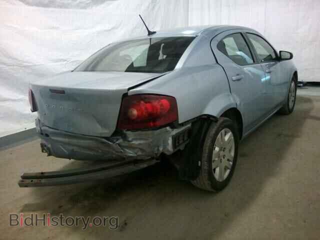 2013 DODGE AVENGER - VIN: 1C3CDZAB6DN771243 - Фото 4