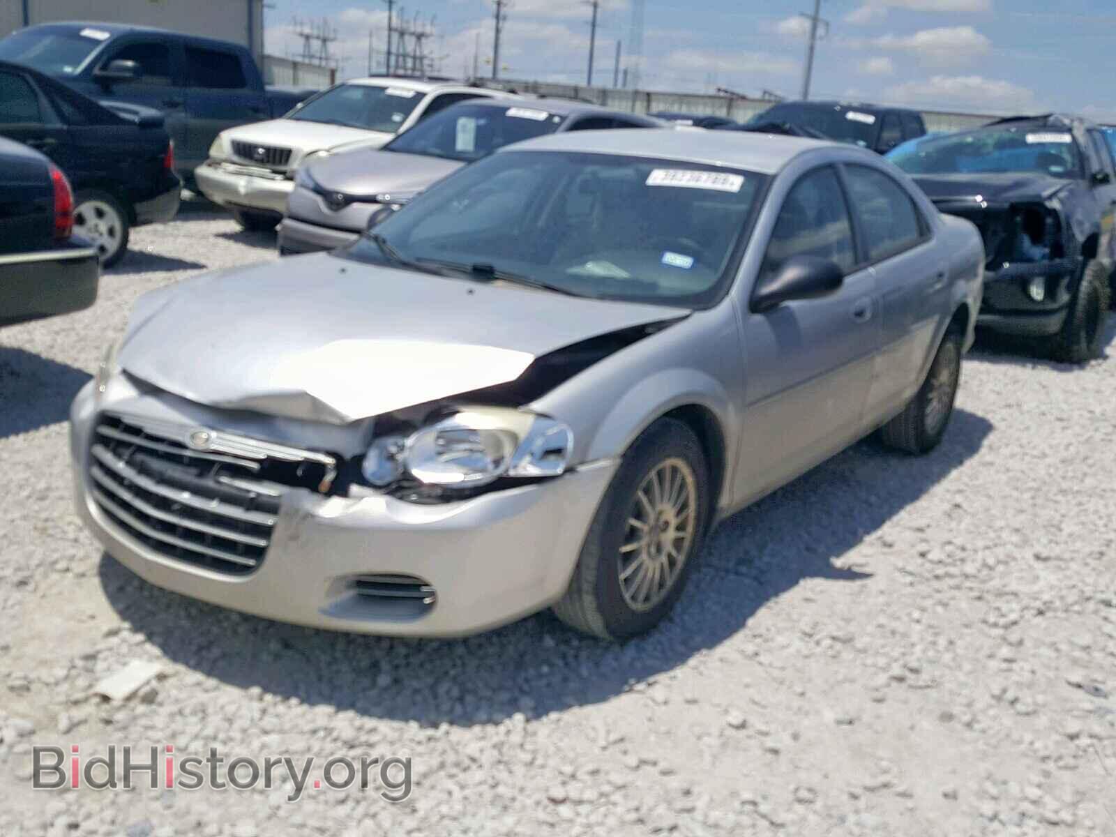 2004 CHRYSLER SEBRING - VIN: 1C3EL46X34N291552 - Фото 2