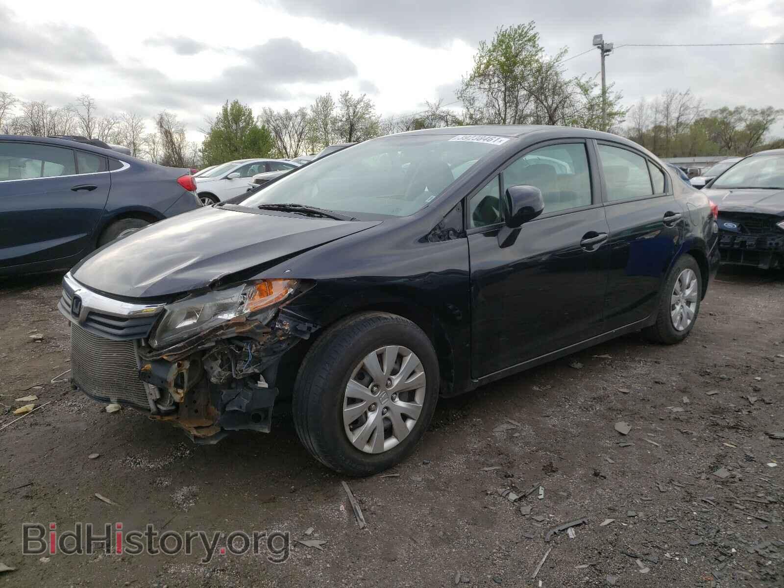 2012 HONDA CIVIC - VIN: 19XFB2F56CE374398 - Фото 2