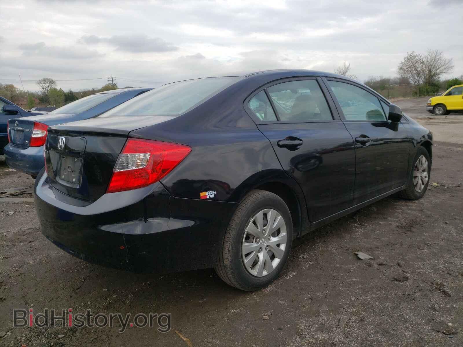 2012 HONDA CIVIC - VIN: 19XFB2F56CE374398 - Фото 4