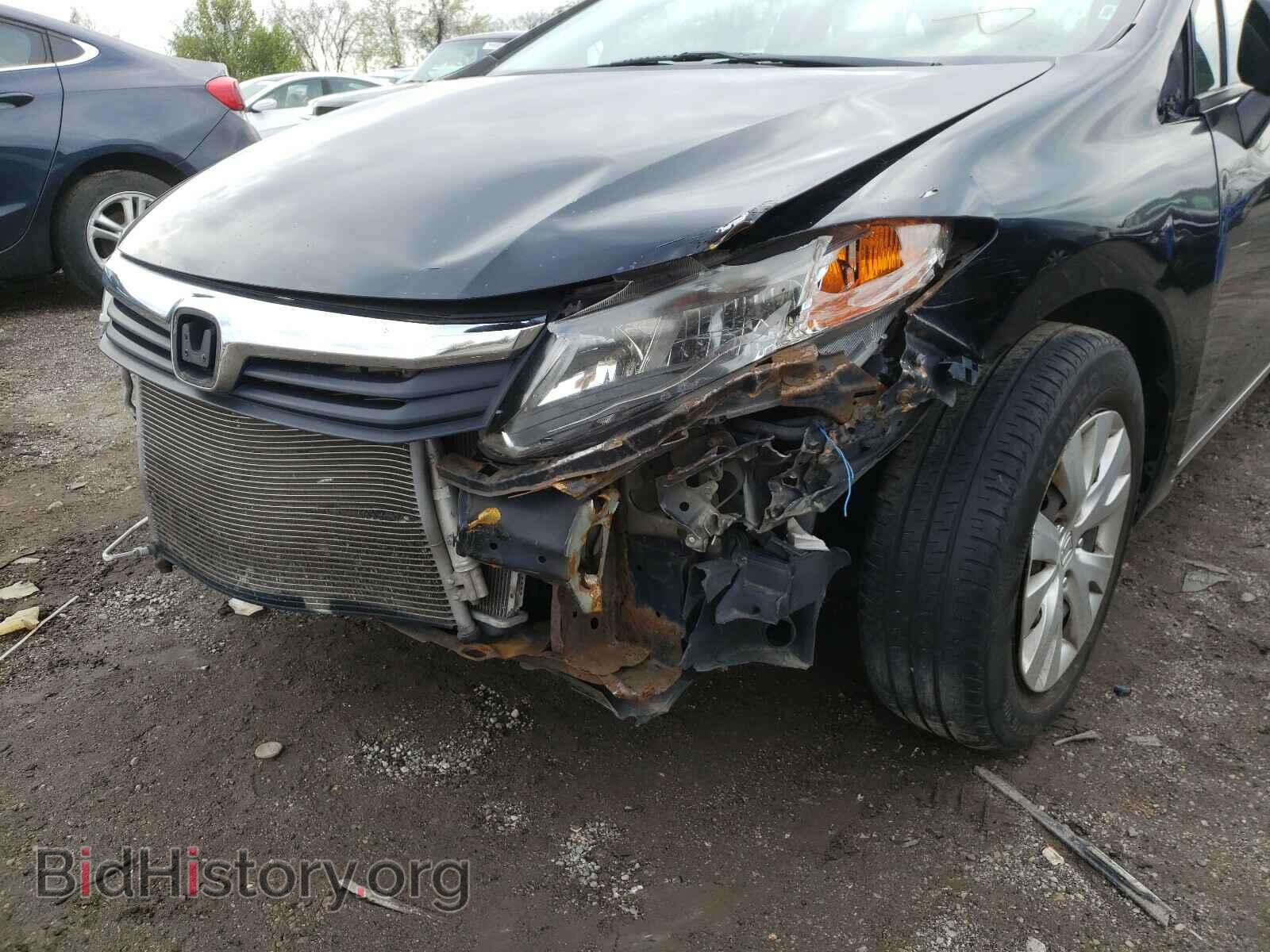 2012 HONDA CIVIC - VIN: 19XFB2F56CE374398 - Фото 9