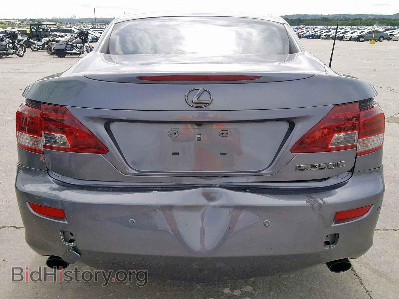 2012 LEXUS IS - VIN: JTHFE2C29C2507538 - Фото 9