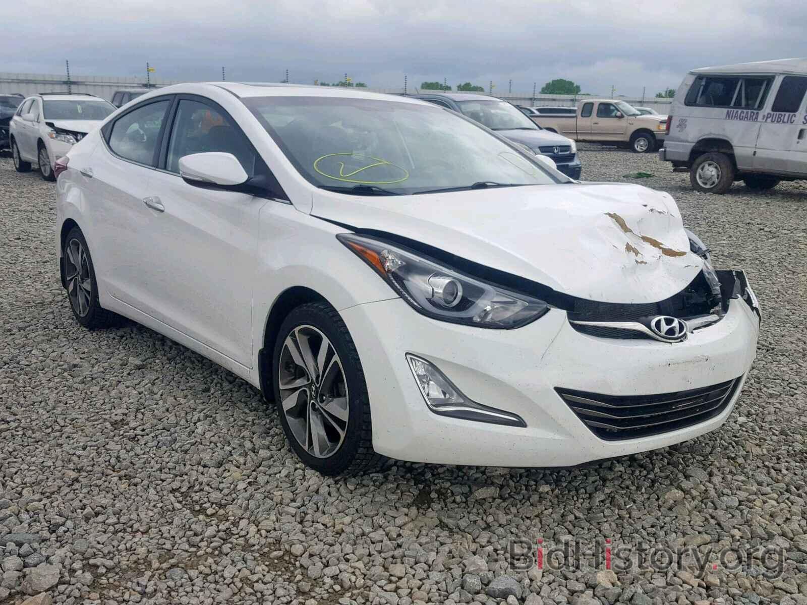 Photo 5NPDH4AEXEH516453 - HYUNDAI ELANTRA 2014