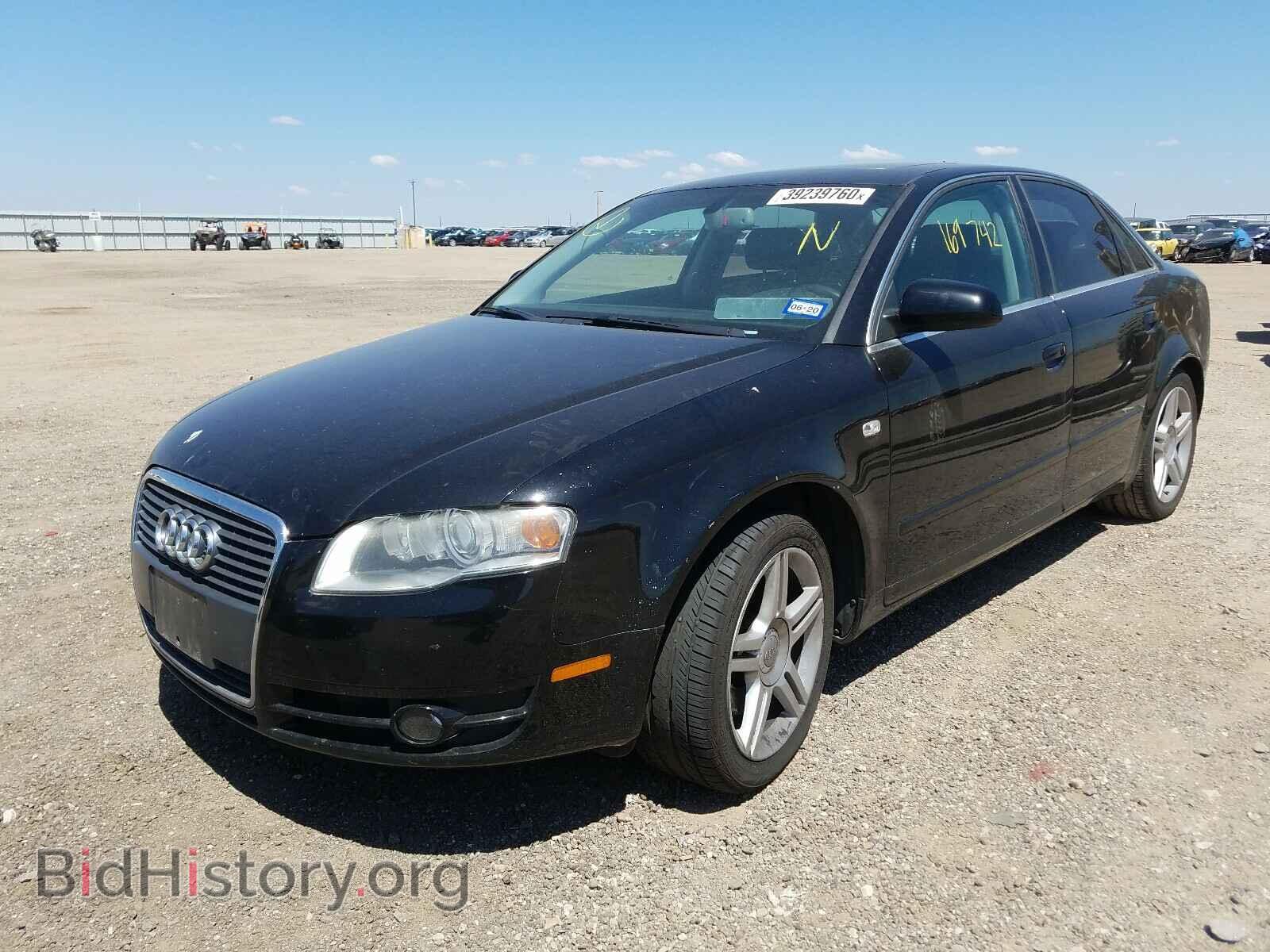 2007 AUDI A4 - VIN: WAUAF78E27A012938 - Photo 2