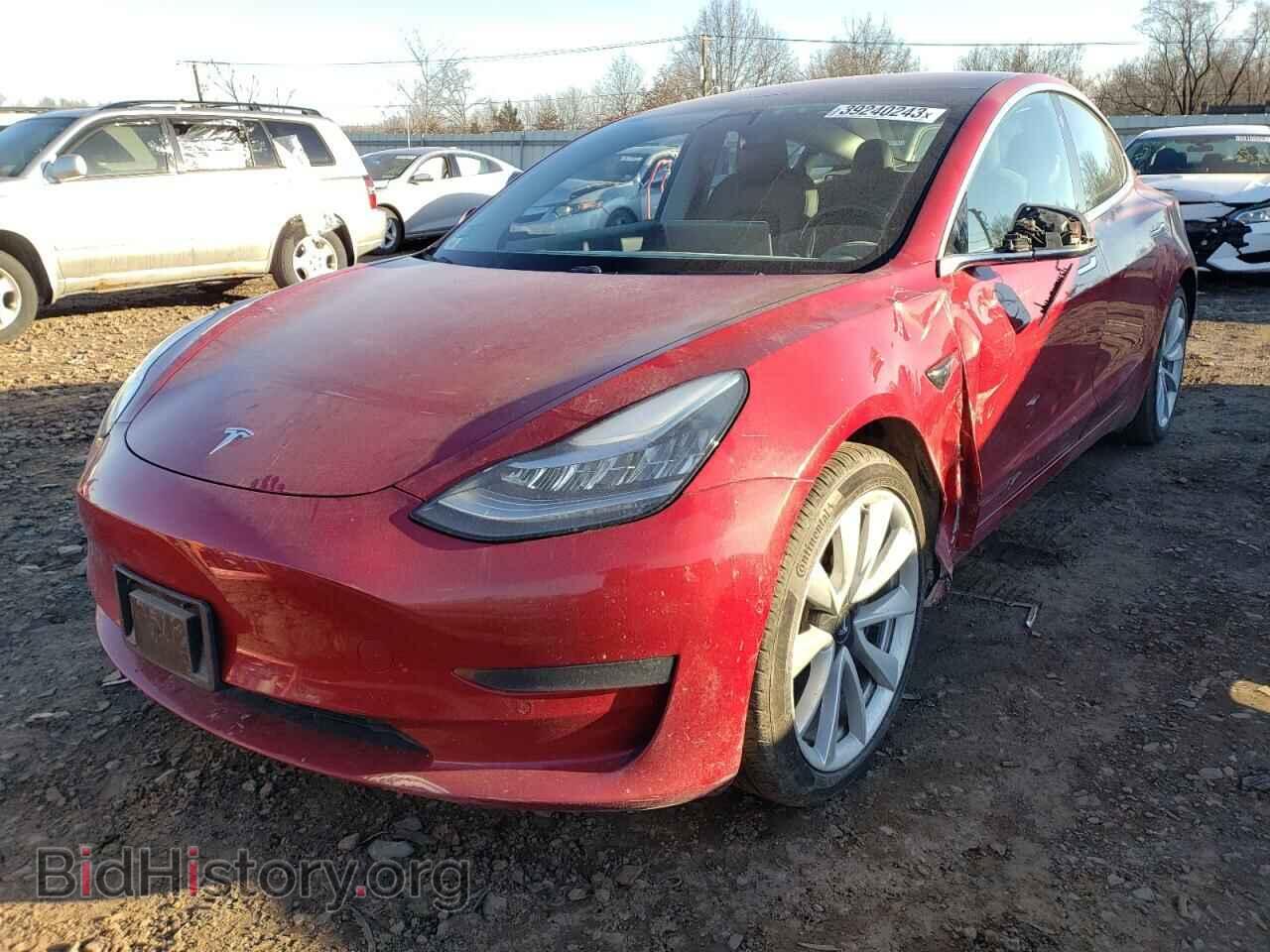 Photo 5YJ3E1EA2JF031159 - TESLA MODEL 3 2018