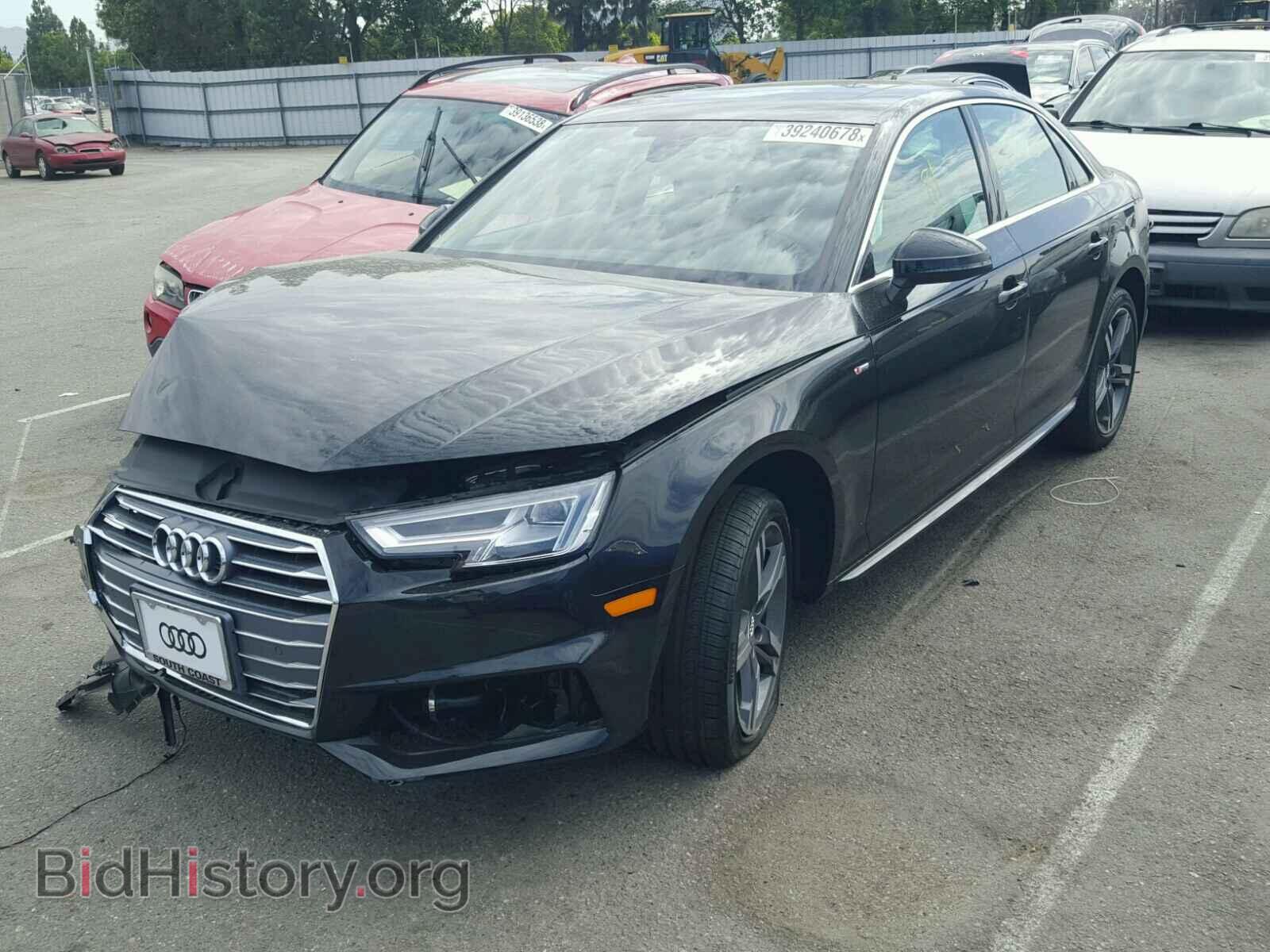 2018 AUDI A4 - VIN: WAULMAF45JA114716 - Фото 2