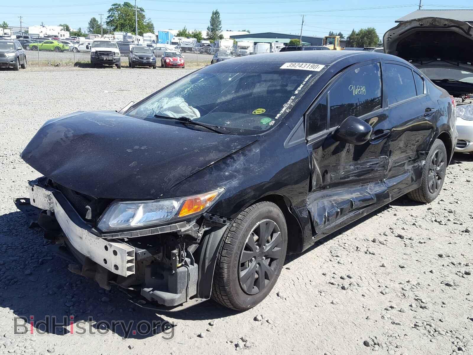 2012 HONDA CIVIC - VIN: 19XFB2F50CE351330 - Фото 2