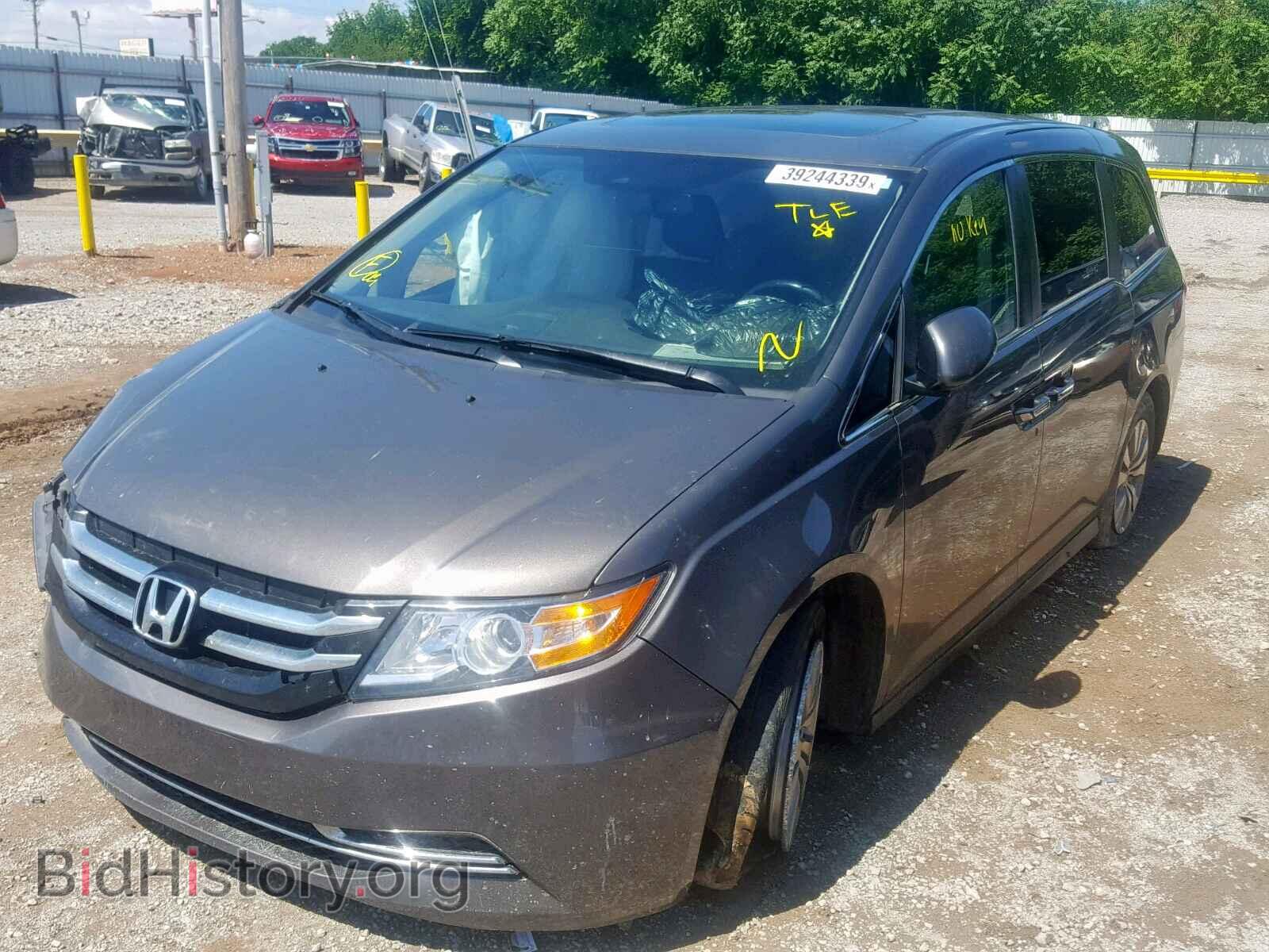 2017 HONDA ODYSSEY EX - VIN: 5FNRL5H62HB013169 - Фото 2