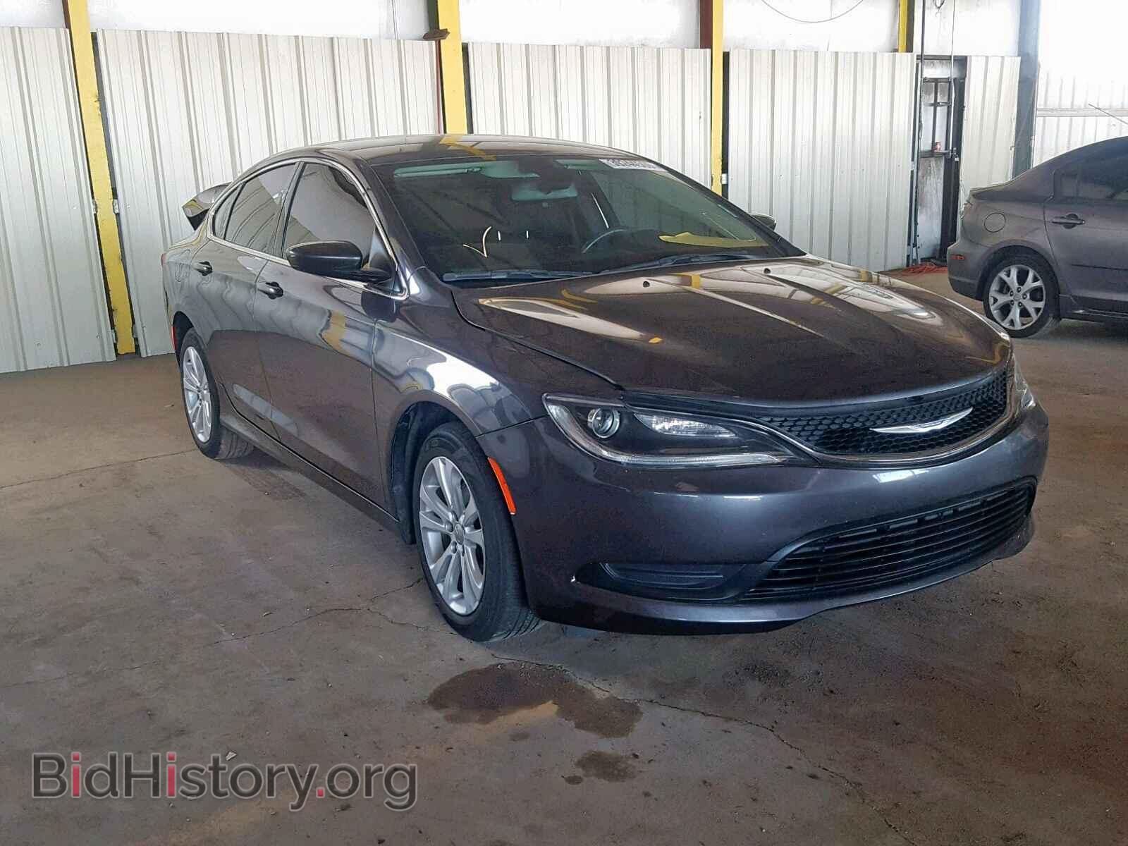 Фотография 1C3CCCFB4GN185914 - CHRYSLER 200 2016