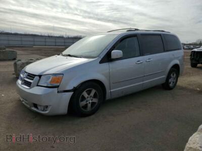 2010 Dodge CARAVAN Grand Cara, серебристый — VIN 2D4RN5D14AR484032, Copart