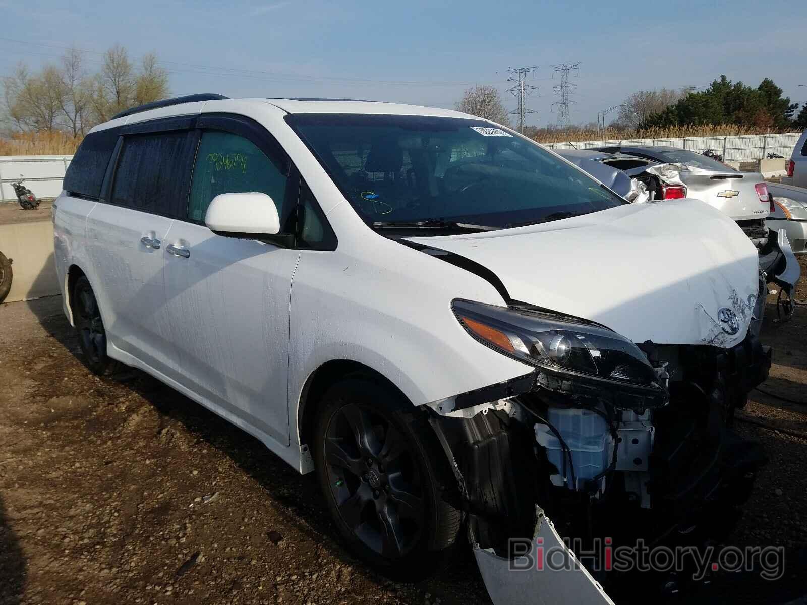 Photo 5TDXK3DC8GS728025 - TOYOTA SIENNA 2016