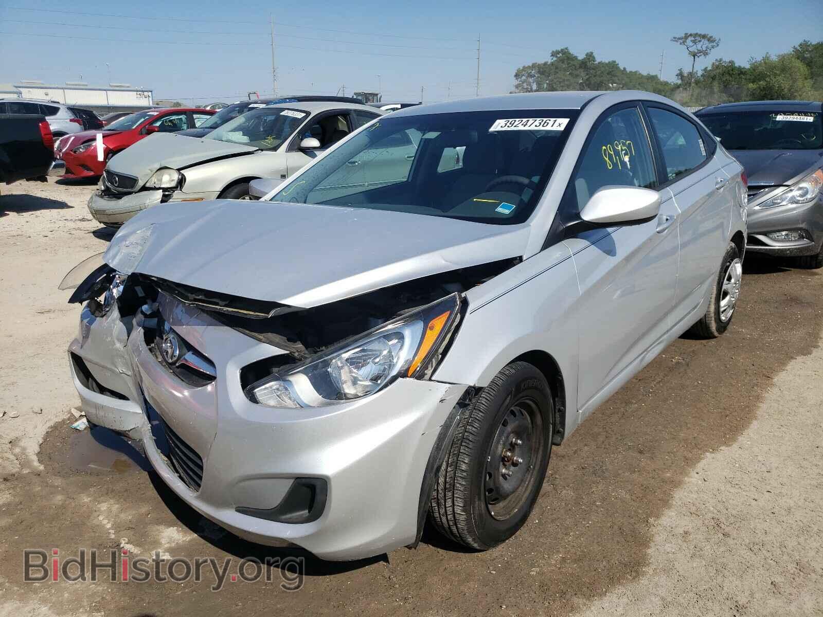 2014 HYUNDAI ACCENT - VIN: KMHCT4AE2EU736892 - Photo 2