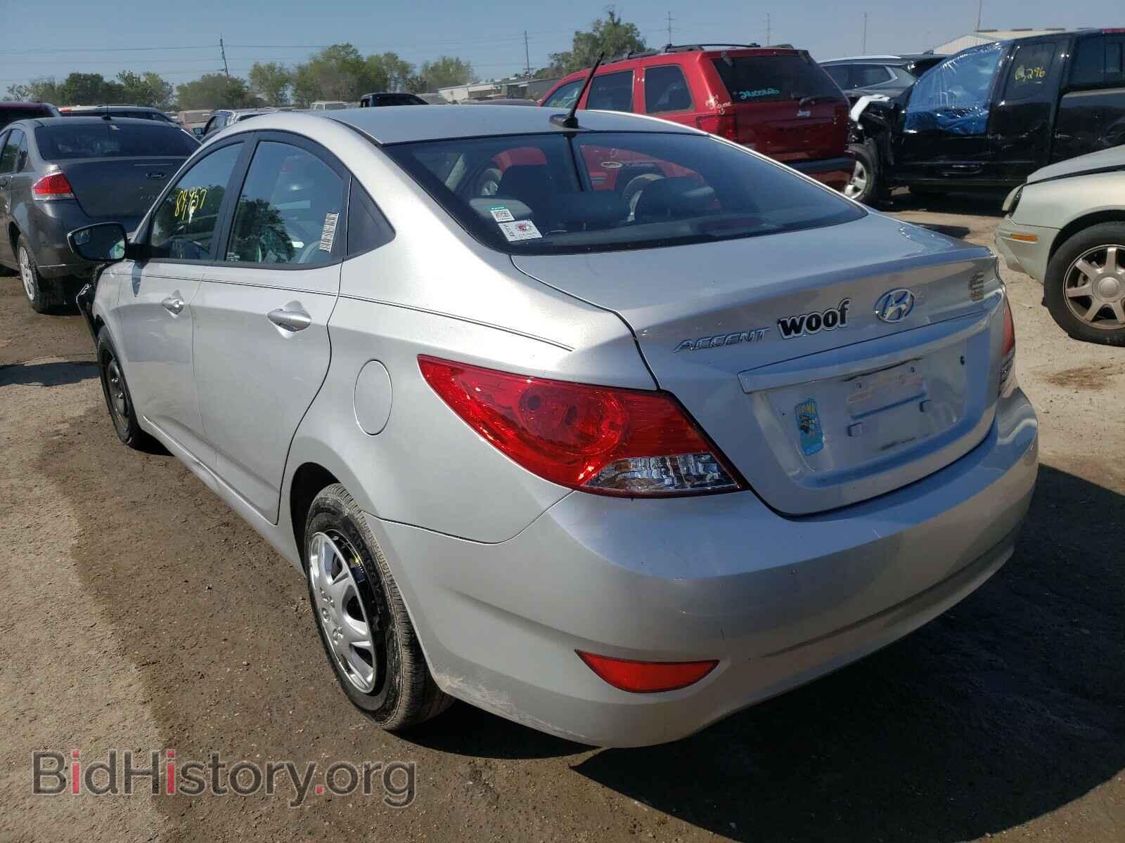 2014 HYUNDAI ACCENT - VIN: KMHCT4AE2EU736892 - Photo 3