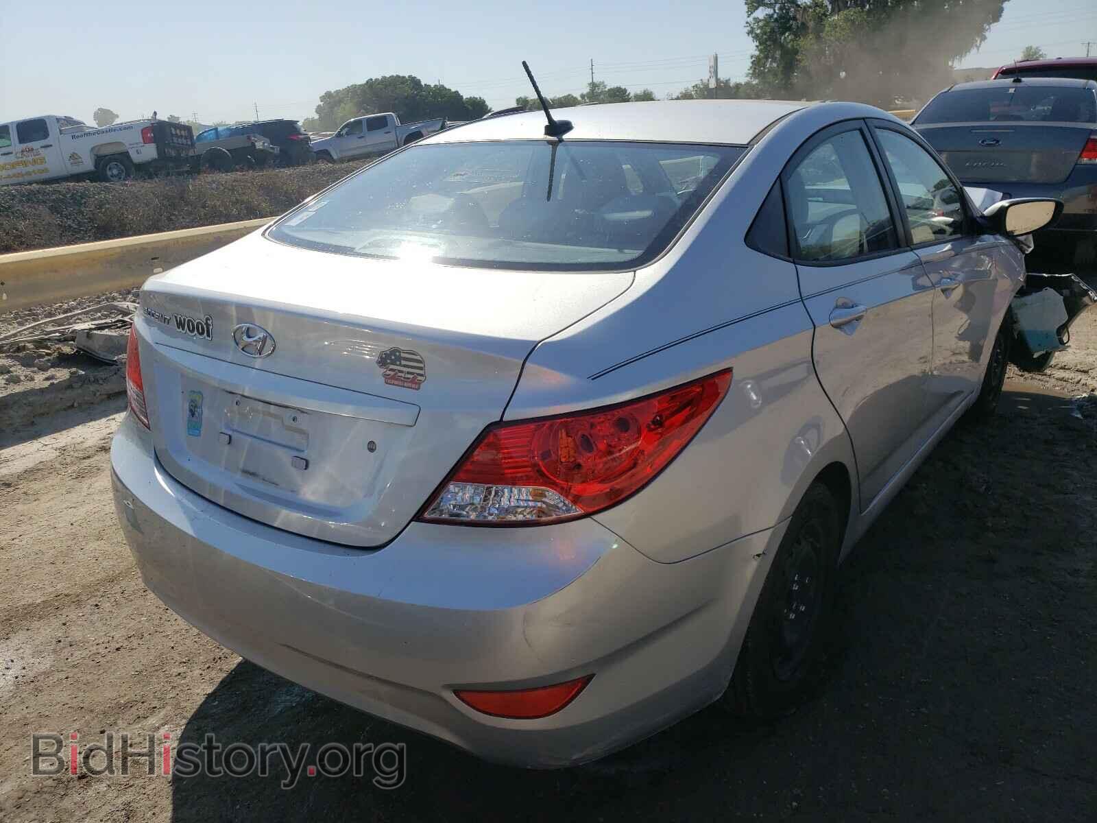 2014 HYUNDAI ACCENT - VIN: KMHCT4AE2EU736892 - Photo 4