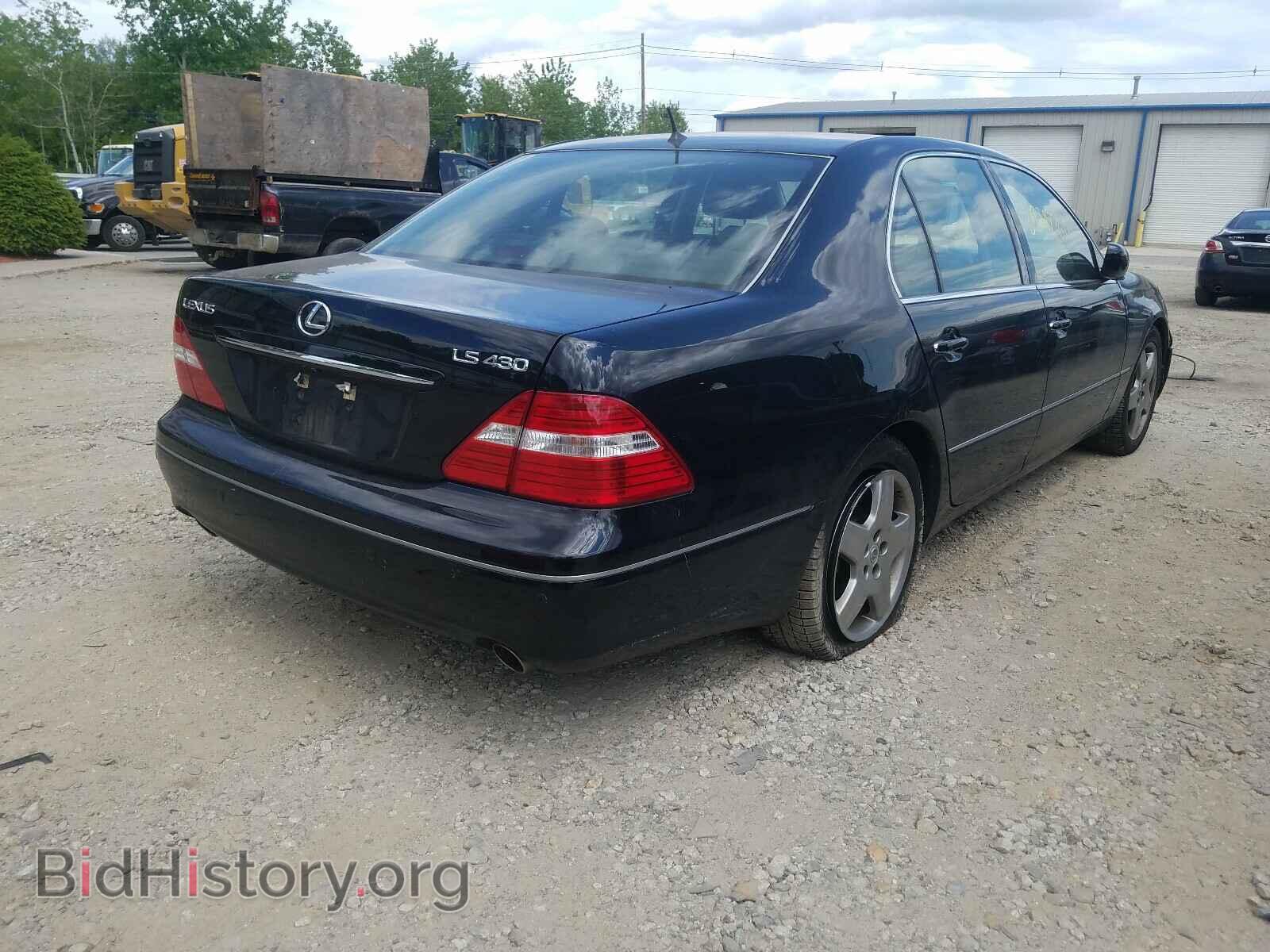 2006 LEXUS LS430 - VIN: JTHBN36F065049247 - Фото 4