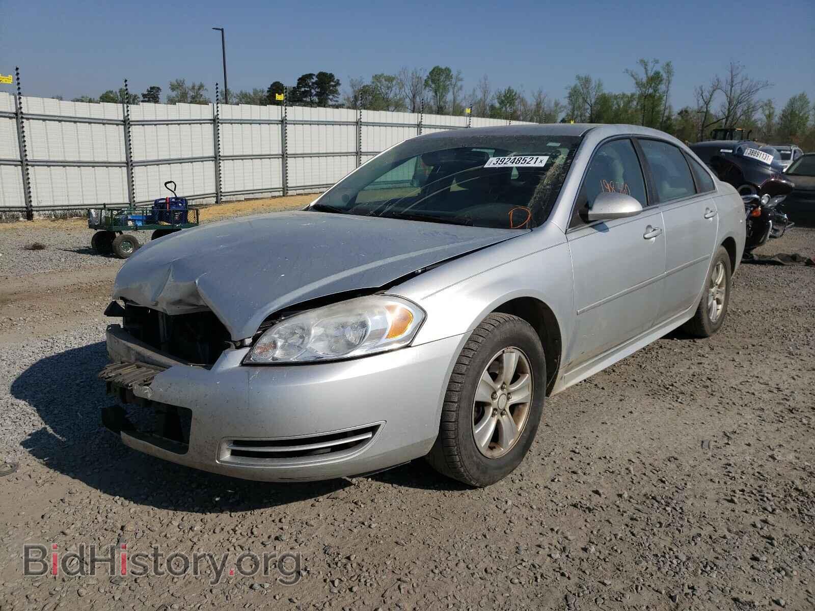 2012 CHEVROLET IMPALA - VIN: 2G1WF5E36C1220298 - Фото 2