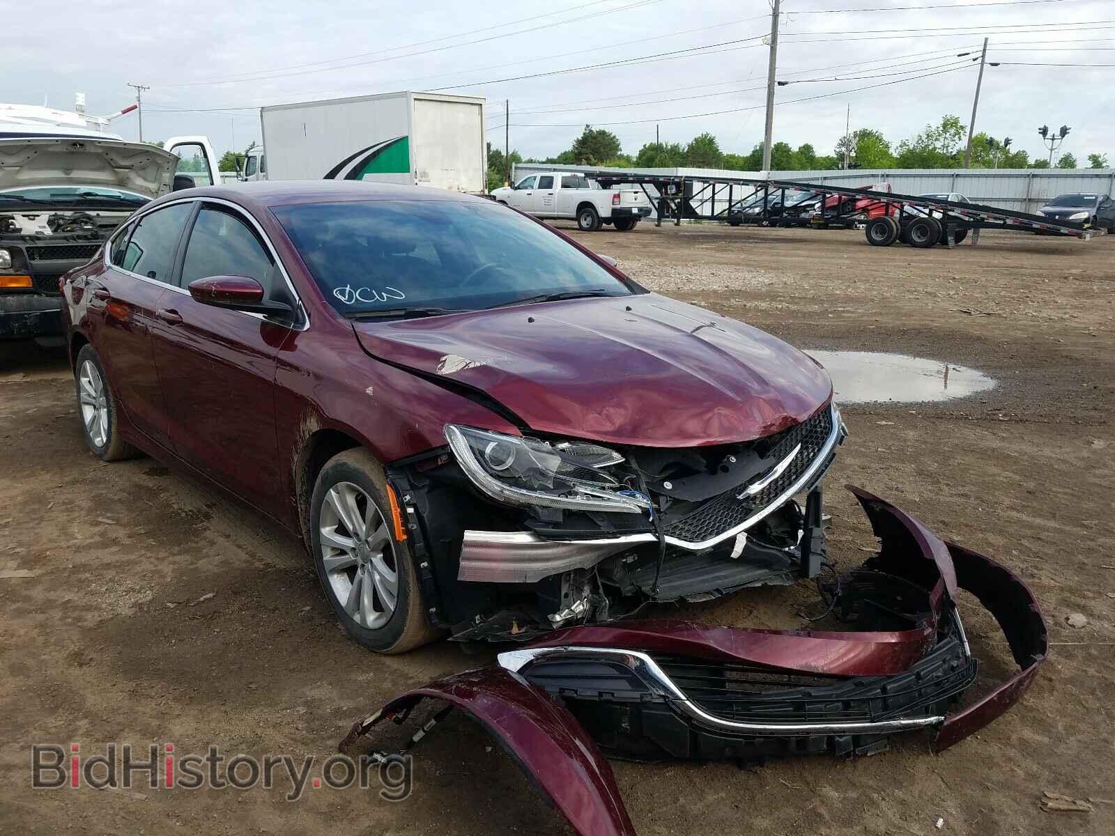 Photo 1C3CCCAB1FN759908 - CHRYSLER 200 2015