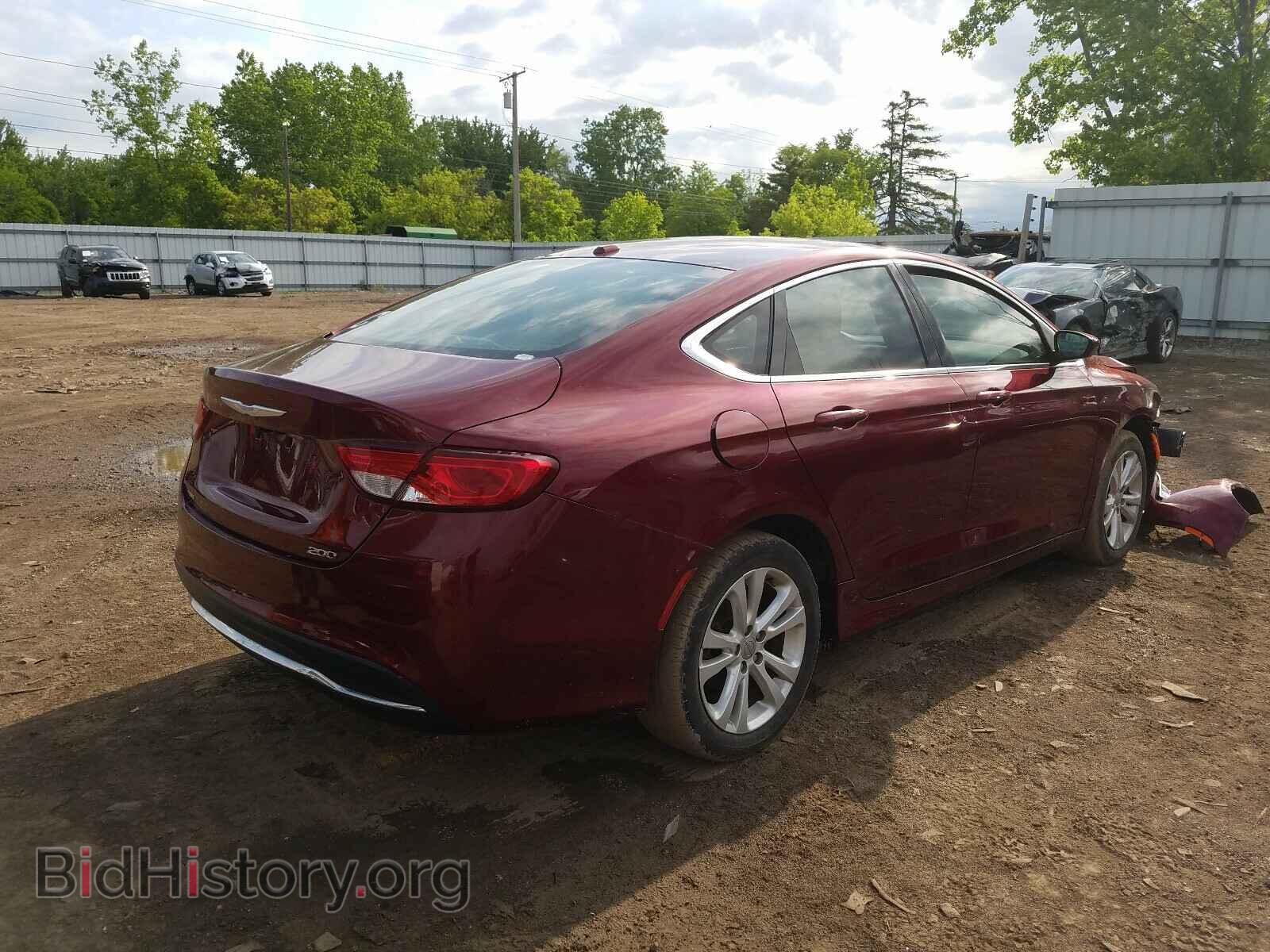 2015 CHRYSLER 200 - VIN: 1C3CCCAB1FN759908 - Фото 4