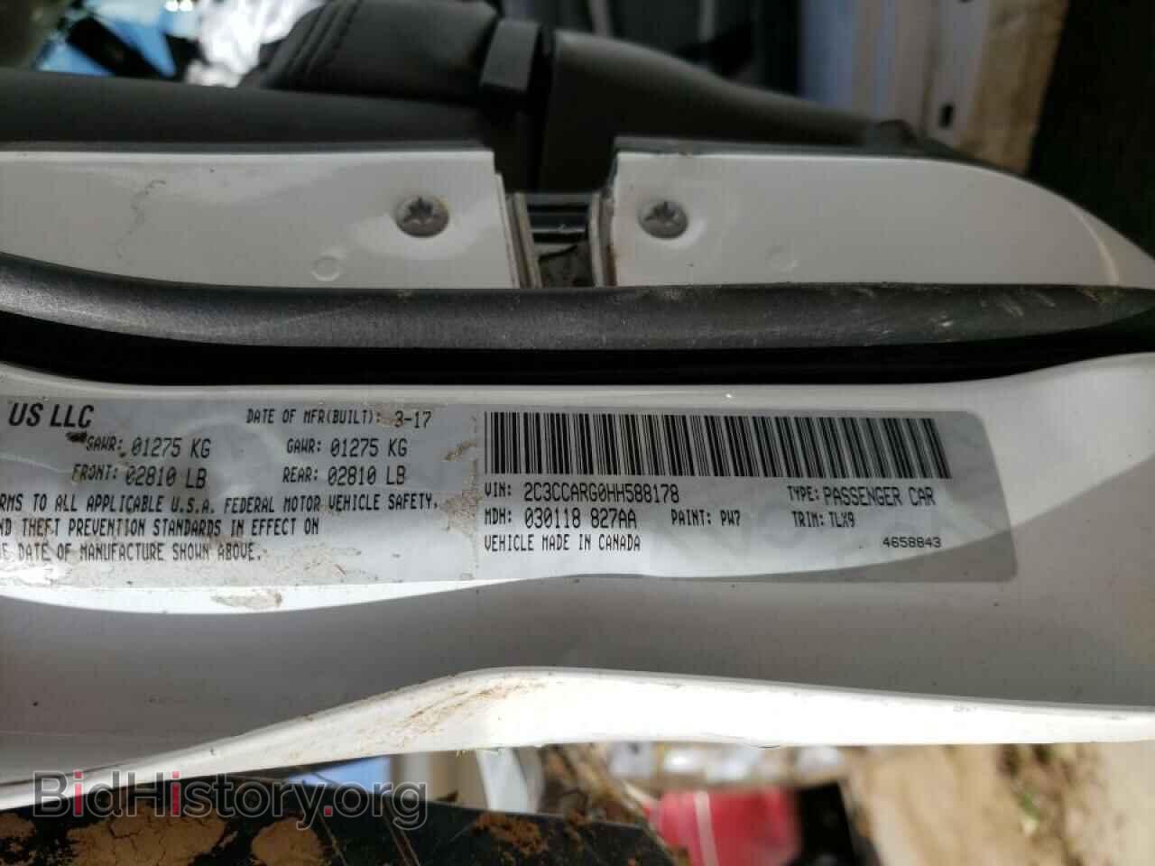 2017 CHRYSLER 300 - VIN: 2C3CCARG0HH588178 - Фото 10